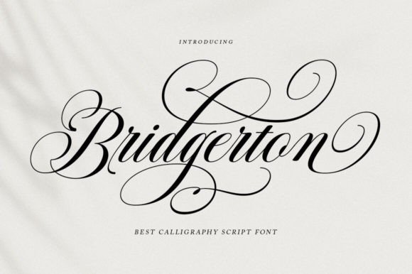 Bridgerton Script Font: Elegant Typography for Every Need