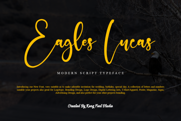 Eagles Lucas: A Handwritten Font for Creative Expression