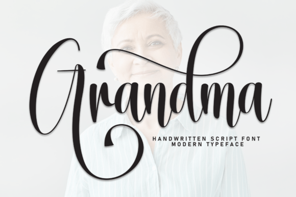 Grandma: A Handwritten Font with Heart