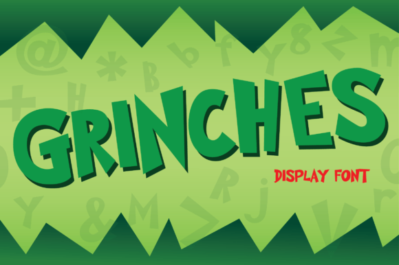 Grinches: A Bold and Playful Font for Creative Expression