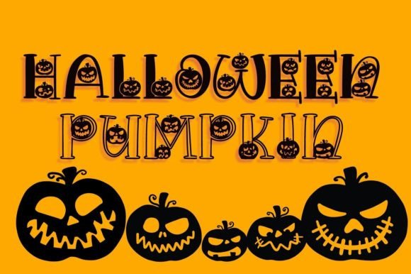 Halloween Pumpkin: A Unique Font for Spooky Season