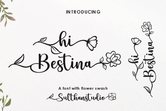 Hi Bestina: A Handwritten Font That Brings Creativity to Life
