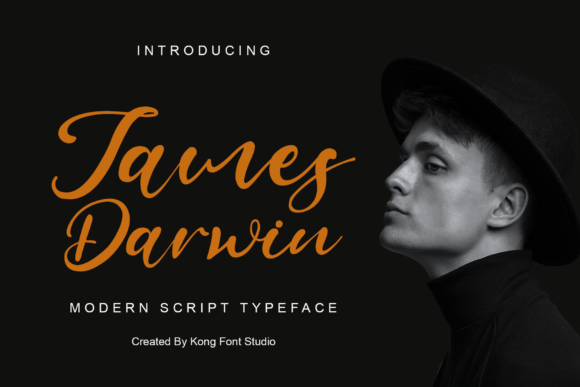 James Darwin: A Playful Handwritten Script for Modern Design