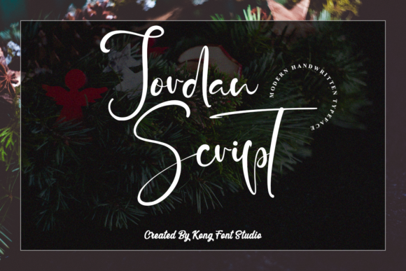 Jordan Script: A Playful Handwritten Font for Creative Projects