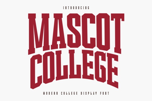 Mascot College: Bold, Authoritative, and Timeless