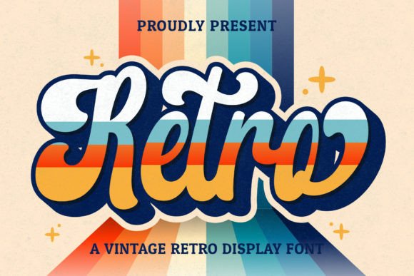 Retro Script: A Vintage Touch for Modern Design